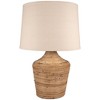 Kerrus Rattan Table Lamp Brown - Signature Design by Ashley: Boho-Chic, UL Listed, 3-Way Switch - image 2 of 3