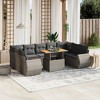 vidaXL Garden Sofa Set Grey - 2 of 4