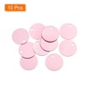 Unique Bargains Metal Wear Resistant Round Stamping Tags for Bracelet Dog Pet ID 10 Pcs - 3 of 4