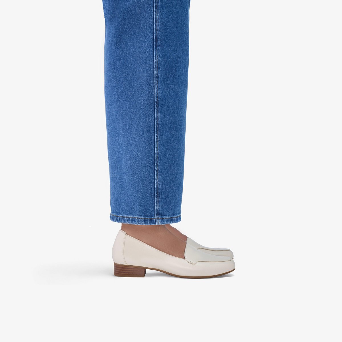 Обувь Clarks Womens Krystine Lily Cream Leather Shoes 8 Narrow — фото 2