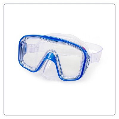 Aqua Leisure DOMINICA Adult Snorkel Mask Combo - Blue_1