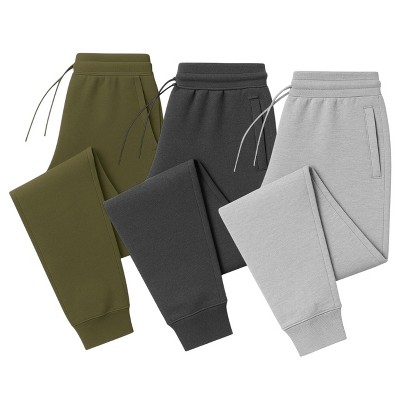 Mens 3 Pack Ultra Soft Dual Pocket Joggers