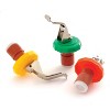 Norpro 3pc Bottle Stoppers Set - Cork Seals Glass Soda Pop & Wine Bottles Airtight - 2 of 4