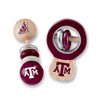 Baby Fanatic Wood Rattle 2 Pack - NCAA Texas A&M Aggies Baby Toy Set - 2 of 4
