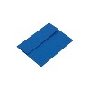 JAM Paper A7 Invitation Envelopes 5.25 x 7.25 Presidential Blue 563913397 - 3 of 4