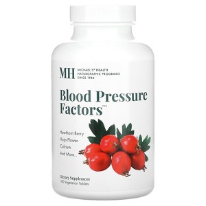 Michael's Naturopathic Blood Pressure Factors, 180 Vegetarian Tablets - 1 of 2