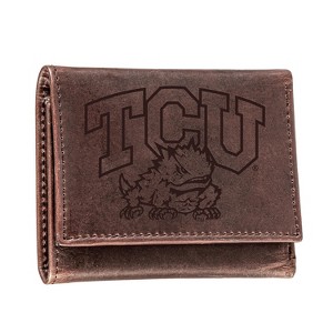 Evergreen TCU Crazy Horse Collection Tri-Fold Wallet - 1 of 1