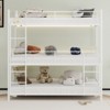 SeaCamel Heavy-Duty Triple Bunk Bed with Built-in Ladder & Full-Length Railings - Floor Safe, No Box Spring Needed, Easy Assembly - 2 of 4