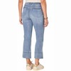 Women's "Ab"solution High Rise Kick Flare Plus Size Jeans with Slit Hem - Democracy - image 3 of 4