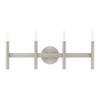 Livex Lighting Copenhagen 4 - Light Vanity in  Brushed Nickel - 2 of 4