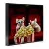 Stupell Industries Mice Movie Theater Popcorn Framed Giclee Art - 2 of 4