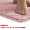 BAGOKIE 5 Piece Memory Foam Bathroom Rug Set - 2 of 4