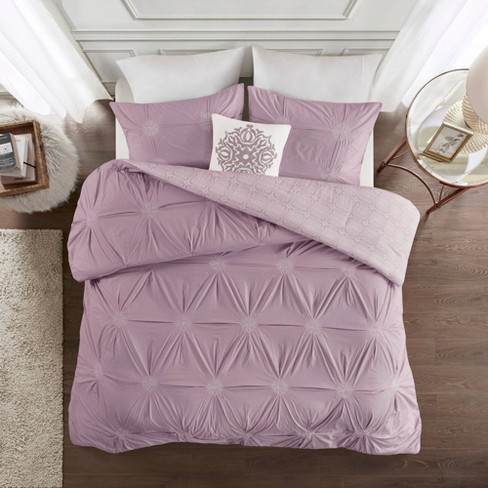 Full Queen 4pc Alicia Embroidered, Target Purple Duvet Cover