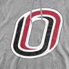 University of Nebraska at Omaha Official Distressed Primary Adult Pull-Over Hoodie - 2 of 4