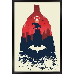 Trends International DC Comics Batman - Cape Framed Wall Poster Prints - 1 of 4