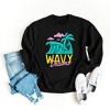 Simply Sage Market Women's Graphic Sweatshirt Wavy Dreams - 3 of 3