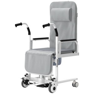 Topteng Patient Lift, Hydraulic Transfer Lift with Potty - 1 of 4