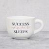 Success Never Sleeps Cappuccino Mug Dolomite 24 oz - 3 of 3