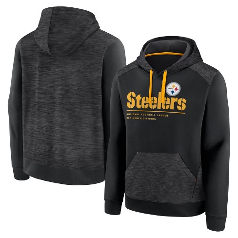 Nfl Pittsburgh Steelers Men s Long Sleeve Performance Hooded Sweatshirt M Target