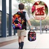 Generic Boys Gaming Backpack Set - 17 Inch Large Capacity School Backpack with Lunch Bag & Pencil Case - 2 of 4