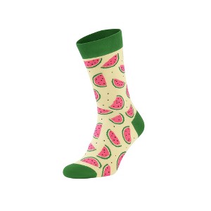 Funny Socks for Men Women Cool Colorful Novelty Crew Socks Fun Gift Idea for Adults 1 Pair - 1 of 4