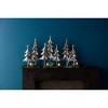 Melrose Hammered Metal Deer with Trees Decor (Set of 3) - 3 of 3