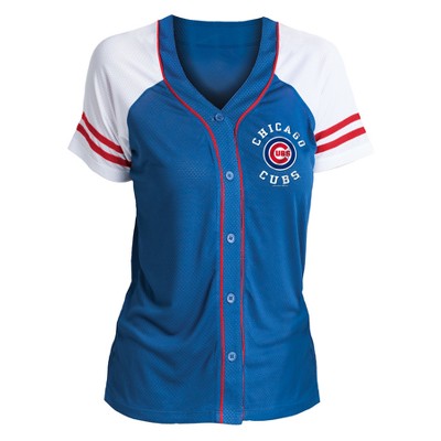 cubs button up jersey