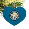 Northwood University Secondary Logo Heart Love Wood Christmas Tree Holiday Ornament - 2 of 3