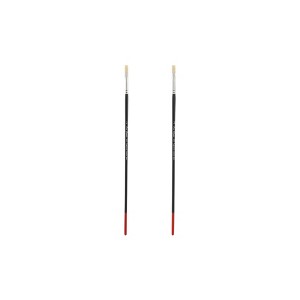 Creative Mark Powercryl Ultimate Acrylic Paint Brushes - Flat Assorted Sets of 2, Artist Paint Brushes, 3 Diameters of Synthetic Hair Filament, Fine - 1 of 4