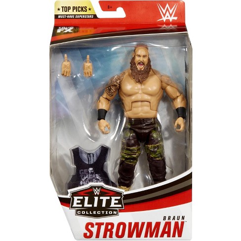 wrestling figure Mattel Elite Roman Reigns & The Fiend WWE Braun Strowman 