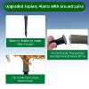 Artificial Topiary Trees Set of 2, Topiary Trees with Metal Ground Spike for Winter and Fall,Christmas Topiary Tree Outdoor Front Porch Garden - 4 of 4