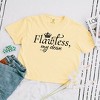Simply Sage Market Women's Flawless My Dear Short Sleeve Relaxed Fit Cropped Tee - 3 of 3