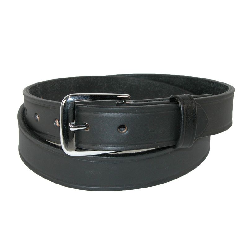 Boston Leather Men's Big & Tall Leather 1 1/4 inch Sports Officials Belt, 1 of 3