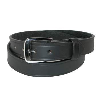 Boston Leather Men's Big & Tall Leather 1 1/4 inch Sports Officials Belt