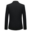 Cloudstyle Men's 2-Piece Suits Slim Fit 2 Button Dress Suit Jacket Blazer & Pants Set - 4 of 4