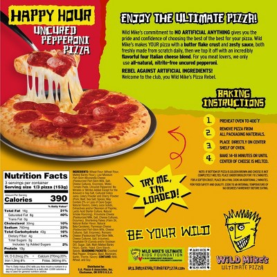 Wild Mike's Ultimate Pizza Happy Hour Pepperoni Pizza - 16.19oz