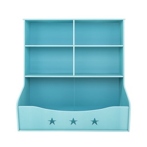 YIYIBYUS Kids' Storage Organizer, 3-tier Bookcase, Home Organization Toy Bookcase - 1 of 4
