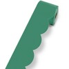 Carson Dellosa Education Grow Together Jade Green Rolled Scalloped Bulletin Board Borders, 65 Feet Per Roll, Pack of 3 - 2 of 4