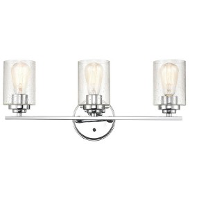 Millennium Lighting 3 - Light Vanity in  Chrome - 1 of 2
