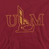 University Of Louisiana Monroe Official Distressed Primary Logo Adult Pull-Over Hoodie - 2 of 4