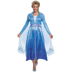 Disguise Womens Disney Frozen 2 Elsa Deluxe - 1 of 4