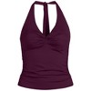 Lands' End Women's Twist Halter Tankini Top - 3 of 3