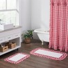 April & Olive Annie Buffalo Red Check Bathmat 20x30 VHC Brands - 4 of 4