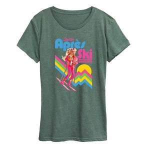 Women's - Barbie - Retro Apres Ski-Women's Short Sleeve Graphic T-Shirt Short Sleeve Graphic T-Shirt - 1 of 4