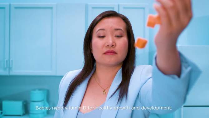 Ddrops Baby Vitamin D 400 IU Organic Liquid Drops - 0.06 fl oz, 2 of 14, play video
