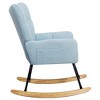 NicBex Accent Chair Rocking Chair Modern Glider Rocking Chair Lounge Chair Comfy Chair for Bedroom, Living Room - 3 of 4