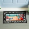 Evergreen Beach Time Sassafras Indoor Outdoor Switch Doormat 1'10"x10" Multicolored - 2 of 2