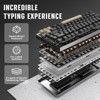 MaseiKar AL75 PRO 75% Wireless Mechanical Gaming Keyboard,BT/2.4G/Wired,PBT Keycaps,Gasket Mounted Hot Swap,Custom RGB Backlight - 3 of 4