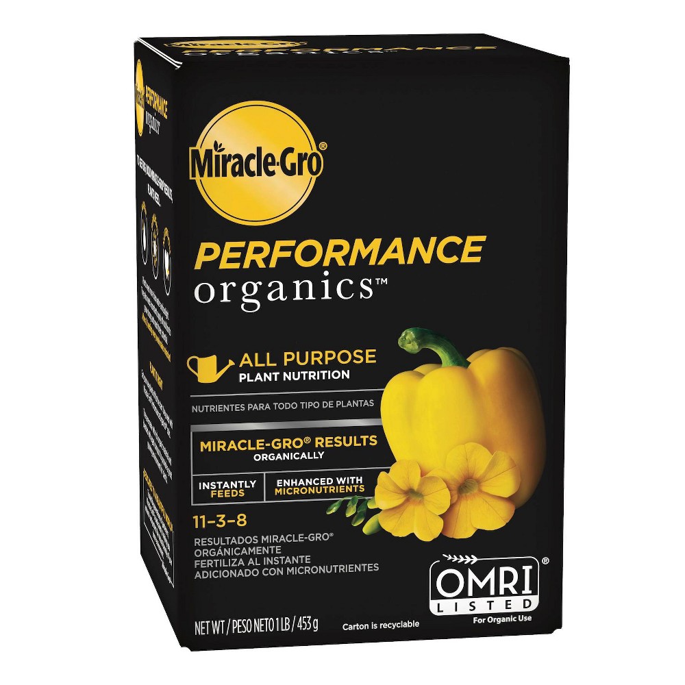 UPC 073561300339 product image for Miracle-Gro Performance Organics All Purpose Water Soluble Plant Food - 1lb | upcitemdb.com