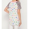 Women's Leopard & Stars Raglan Top - honeyme - 3 of 4